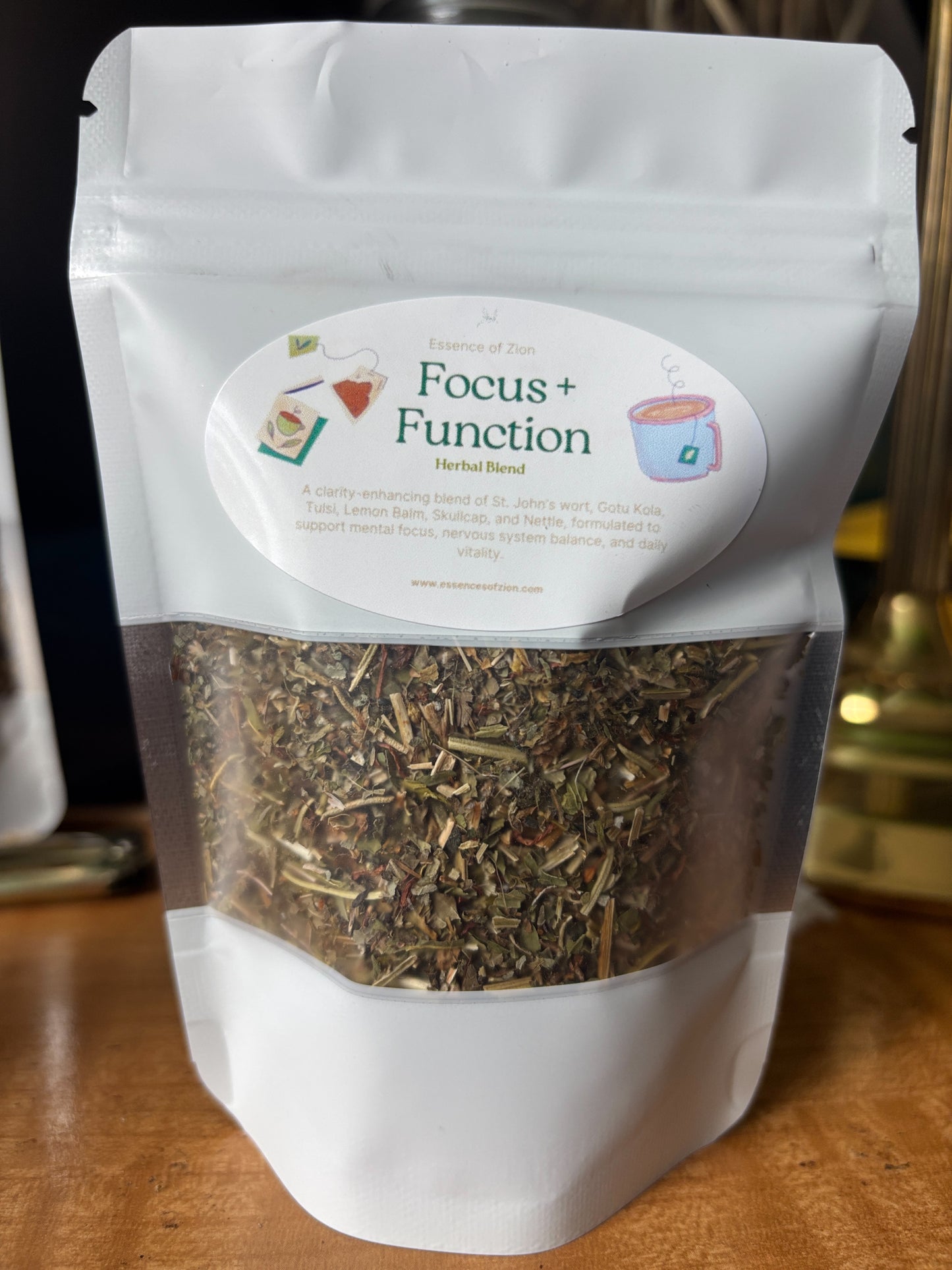 “Focus + Function” Tea Blend