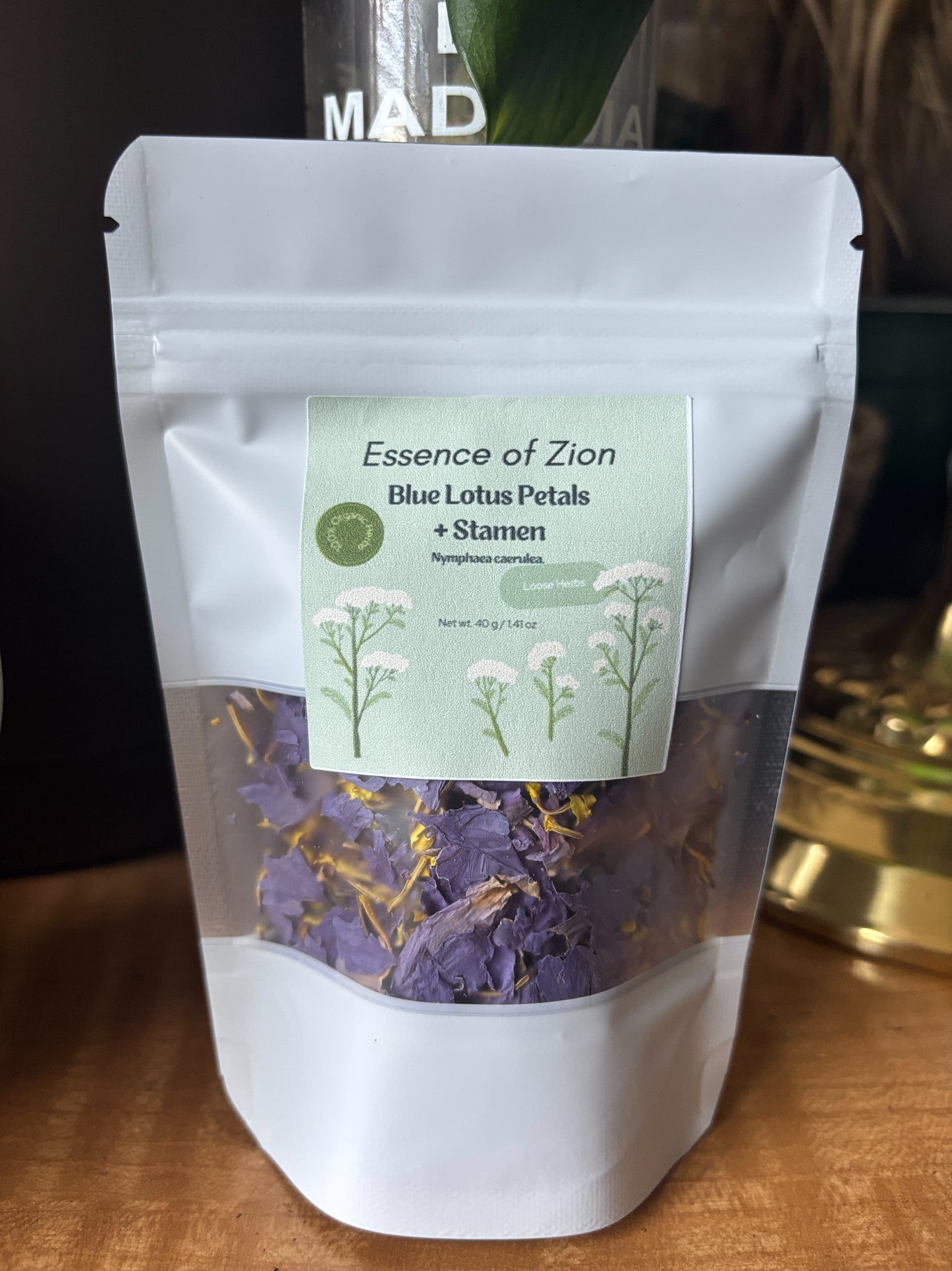 Blue Lotus Petals + Stamen