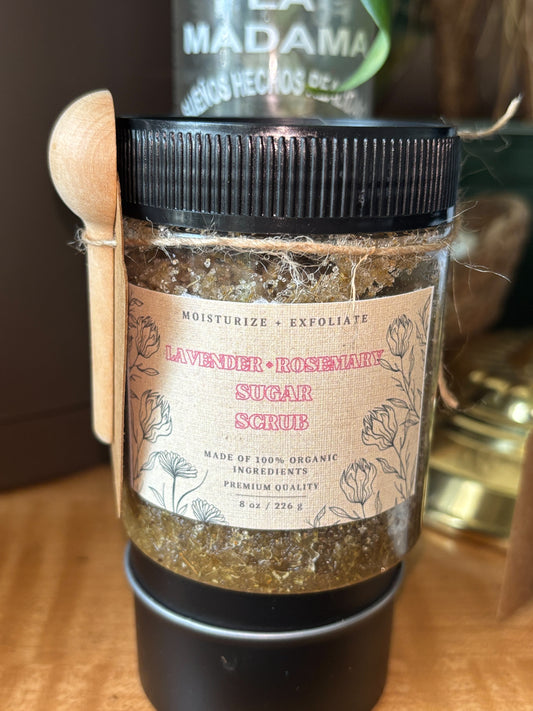 “Lavender + Rosemary” Sugar Scrub
