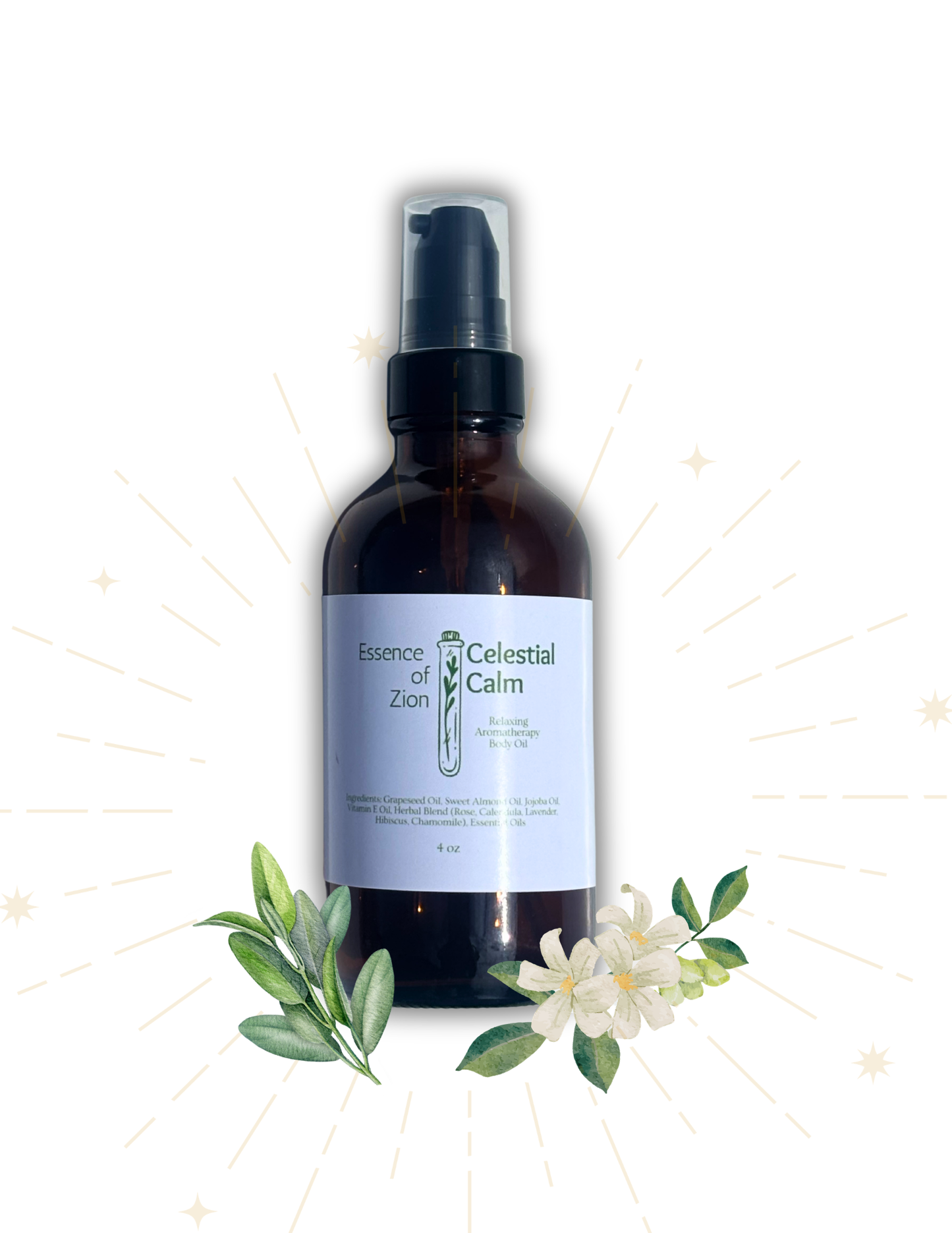 "Celestial Calm" Body Oil